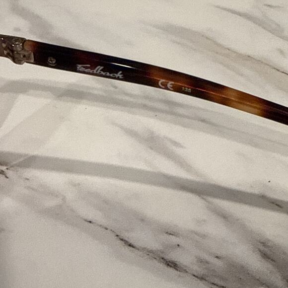 Oakley OO4079-01 Feedback Sunglasses Rose Gold & Tortoise Shell Read - Picture 6 of 9